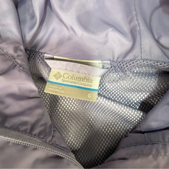 Columbia Lavender Arcadia ii Women’s Hooded Rain Jacket - Picture 7 of 8